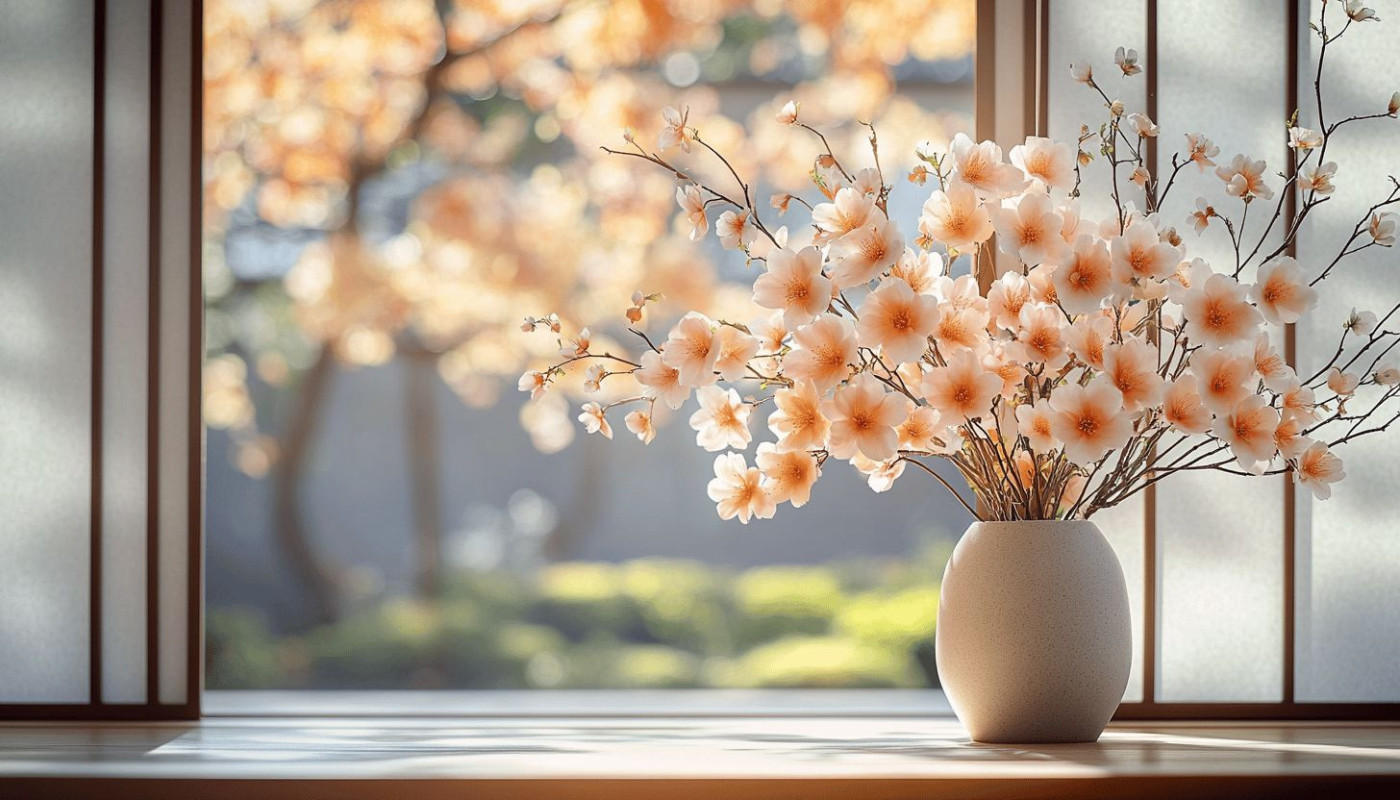 Plongée délicate dans l'univers des fleurs japonaises
